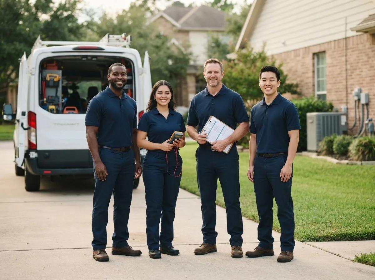Certified HVAC technician near Needville, TX